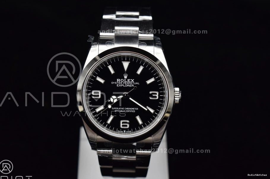 on 36mm 904L VSF Bracelet SS Explorer Seasonal 1:1 837 Edition Dial Steel 124270 Black DD Best 0716